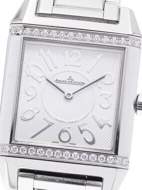 JAEGER-LECOULTRE Reverso Squadra 234.8.47 Diamond Bezel Quartz Ladies_890295